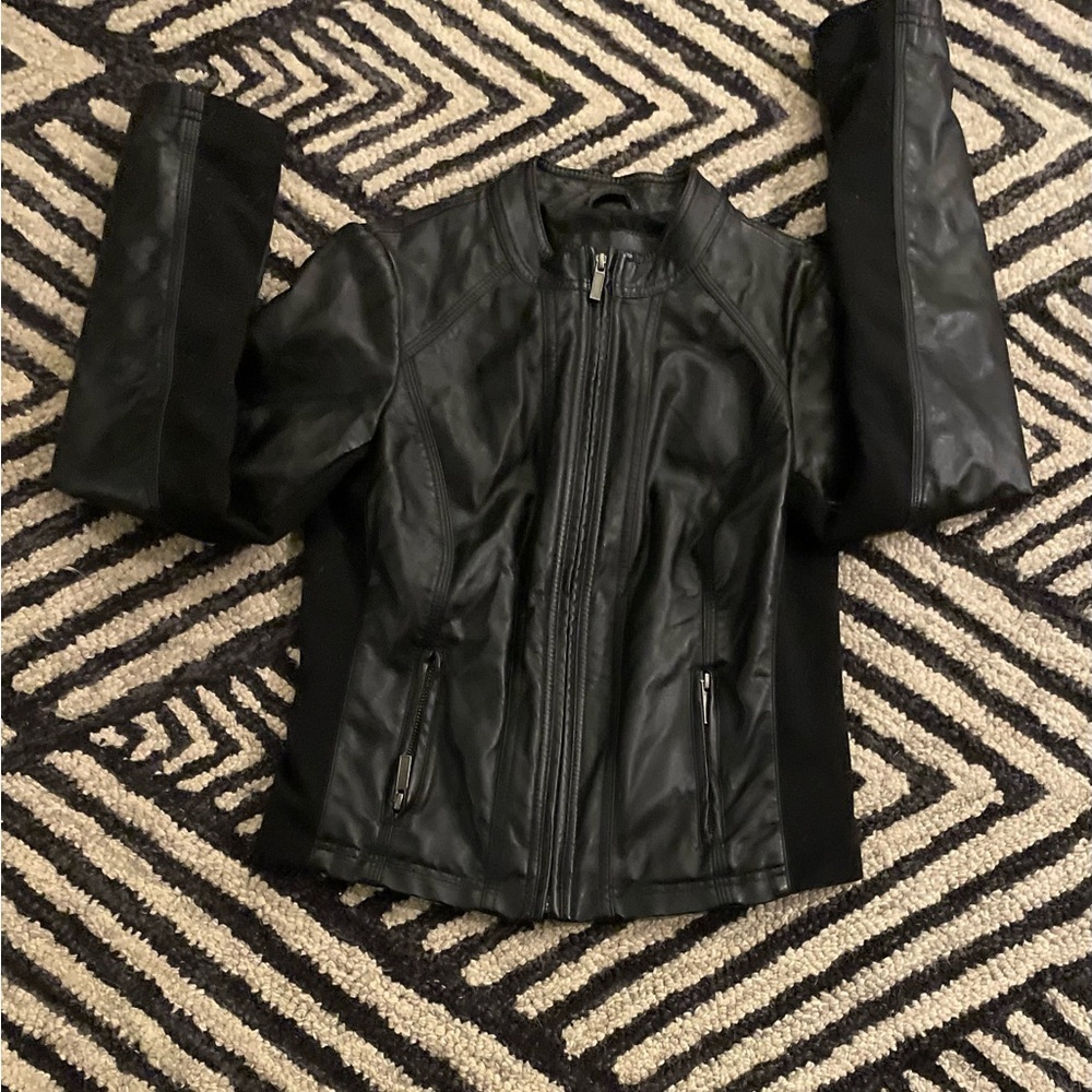 The Limited Black Faux Leather Jacket - Picture 2 of 6